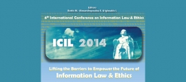 6th International Conference on Information Law - Έκδοση Πρακτικών Συνεδρίου