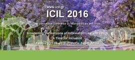 Δημοσίευμα για το 7ο Διεθνές Συνέδριο για το Δίκαιο και τη Δεοντολογία της Πληροφορίας